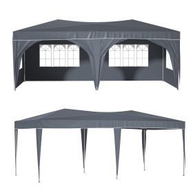 10'x20' Pop-up Awning Tent (Option: Gray)